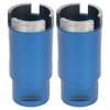 2pcs Marble Hole Openers 32mm Sharpened Sturdy Blue Drilling Hole