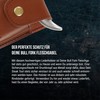 Steak Champ Leather Holster for Bull Fork Meat Fork: Leather