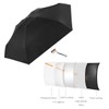Jzhen Mini Umbrella, Pocket Umbrella, Windproof Sun Protection, Travel Umbrella,