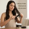 Crema Para Peinar Azabache Con Colágeno Y Biotina