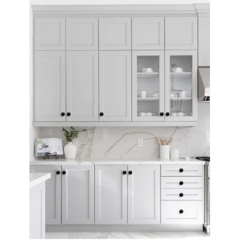 ShipeeKin 20x Cabinet Knobs Black Door Knob Matt Black Dresser