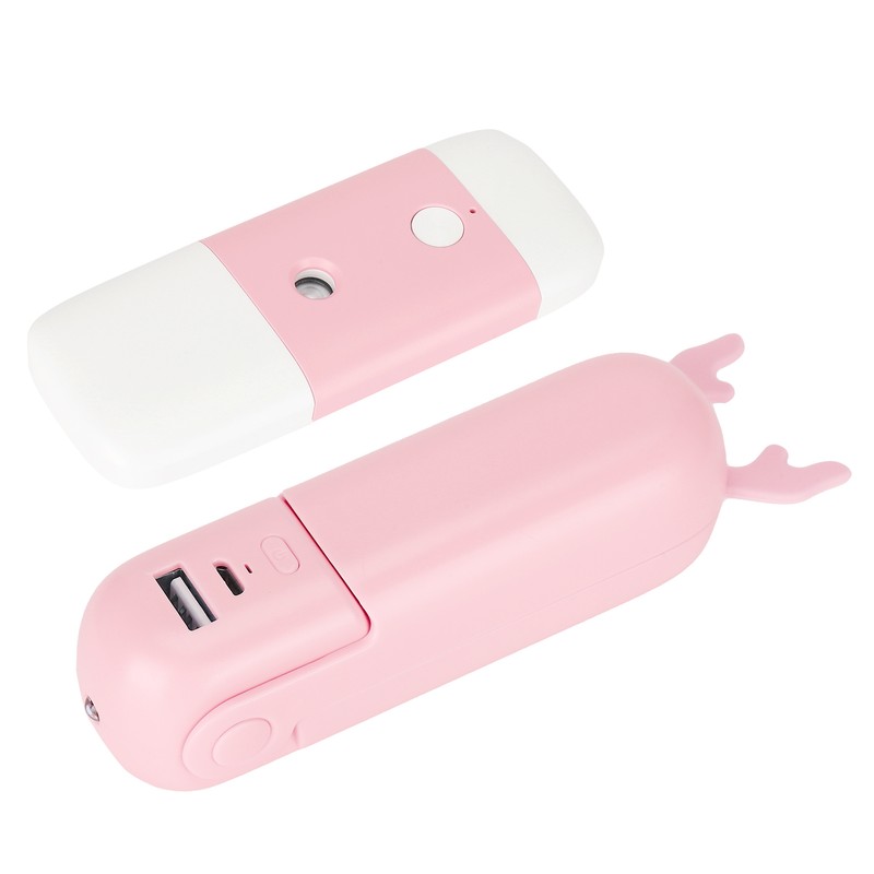 Handheld Fan Mini Small Folding USB Rechargeable Mobile Water Replenisher