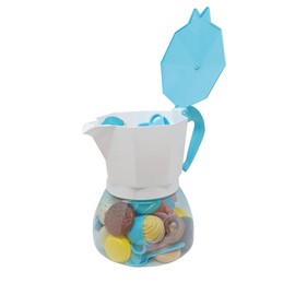 ODS - Maisonelle Maxi Moka with Accessories for Coffee Break Product Dimensions 27 x 15.4 cm Toy for Children Age Recommendation +3