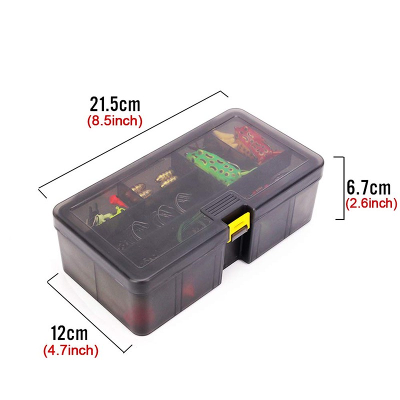 Leeko Fishing Lure, Spinner Fishing Set, Artificial Lure, Blinker, Rubber