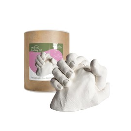 Edinburgh Eco-Friendly DIY Couples Hand Casting Kit - Make a Cast of Your Hands - Preserve a Loved One's Hand - Unique Wedding, Anniversary, Birthday, Engagement, Mother's & Father's Day Gift