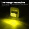 Ziciner 4 PCS USB LED Car Interior Atmosphere Lamp, Portable