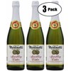 Martinelli's Sparkling Apple Cider Juice, 25.4oz Glass Bottle (Pack of 3)