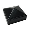 Decorex Hardware 2" x 2" Aluminum Pyramid Post Cap for