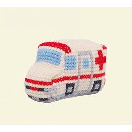 Gold Turtle Industry Embroidery Kit "Working Car Pin Cushion 2. Ambulance 342743-2"