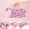 DLseego Pink Love Leopard Carrying Case for Switch OLED, Cute