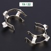 FunChem Metal Clamp, 5 pcs Steel Clip 19 mm Joint