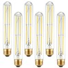 LiteHistory T10 LED bulb 6W Equal E26 LED Bulb 60