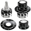 Taiss 2pcs RV24YN20S 10K Potentiometer Single Turn Carbon Film Rotary