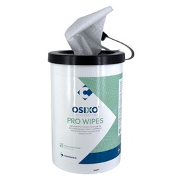 OSiXO Pro Wipes Cleaning Cloths – 90 Soaked Cloths (30 x 22.5 cm) in Sealed Dispenser Box for Workshop, Industry, Catering, Household and Hobby