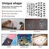 5Pcs Transparent Stamp TPR DIY Journal Scrapbooking Capital Lower Case