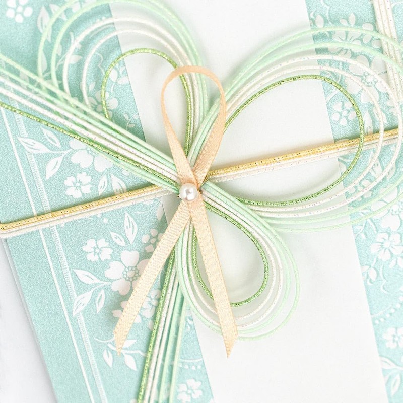 Enuby Kotobuki Seal Pale Green | 2 Types of Strips