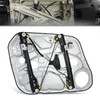 OE Style Front Power Window Regulator and Door Panel without
