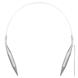 10.0mm Circular Knitting Needles,16in/40cm Long/US15 Ergonomic Metal Needle Set with Smooth Joins and Tangle-Free Cord,Suitable for Knitting Hats, Sleeves, Socks.