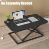 JOY worker Standing Desk Converter, 31 Inch Compact Height Adjustable