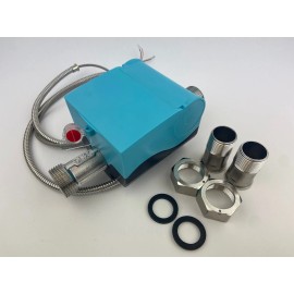 DAE C-75s 1/2" Lead Free Stainless Steel Coupling, 3/4" Male NPT, 1" Female NPSM