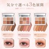 ORLURDAN アイシャドウ 6色アイシャドウパレット マット&パール 高発色 高密着 防水防汗 長時間キープ 色落ちにくい 崩れにくい