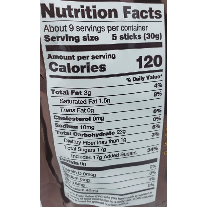 Trader Joe's Dark Chocolate Orange Sticks 10 oz (Pack of
