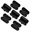 HomeAmore 7 PK Blind-Shades Chain Connectors [Black]