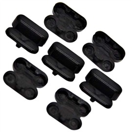 HomeAmore 7 PK Blind-Shades Chain Connectors [Black]
