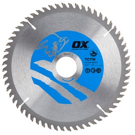 OX Wood Cutting Circular Saw Blade 184/30mm, 60 Teeth ATB