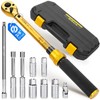 YIYEIE 10PCS Full Magnetic Spark Plug Socket Set with 3/8"