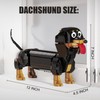 lovlaugh Dachshund Dog Building Blocks Set 889PCS – Movable Ears,