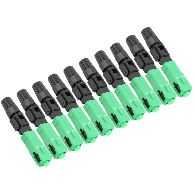 50Pcs Fiber Optic Fast Connector Adapter SC/APCC for Optical Fiber
