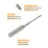 sourcing map 3pcs PH000 Phillips Screwdriver Bit 5/32" Hex Shank