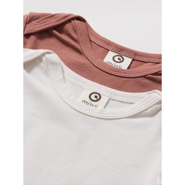 Müsli by Green Cotton baby girl base layer, Balm Cream/Daydream