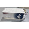 Unbranded 20 FOOT SHIPPING CONTAINER HELLMANN TO SCALE. SIZE 12”