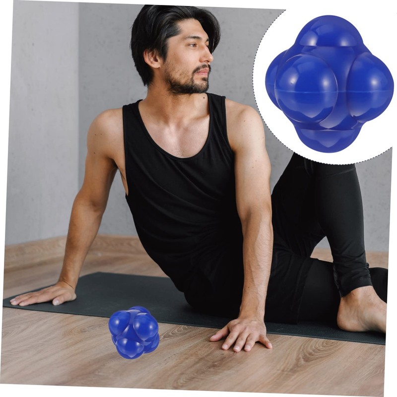 VICASKY Agility Ball Hexagonal Reaction Training Equipment for Indoor Fitness