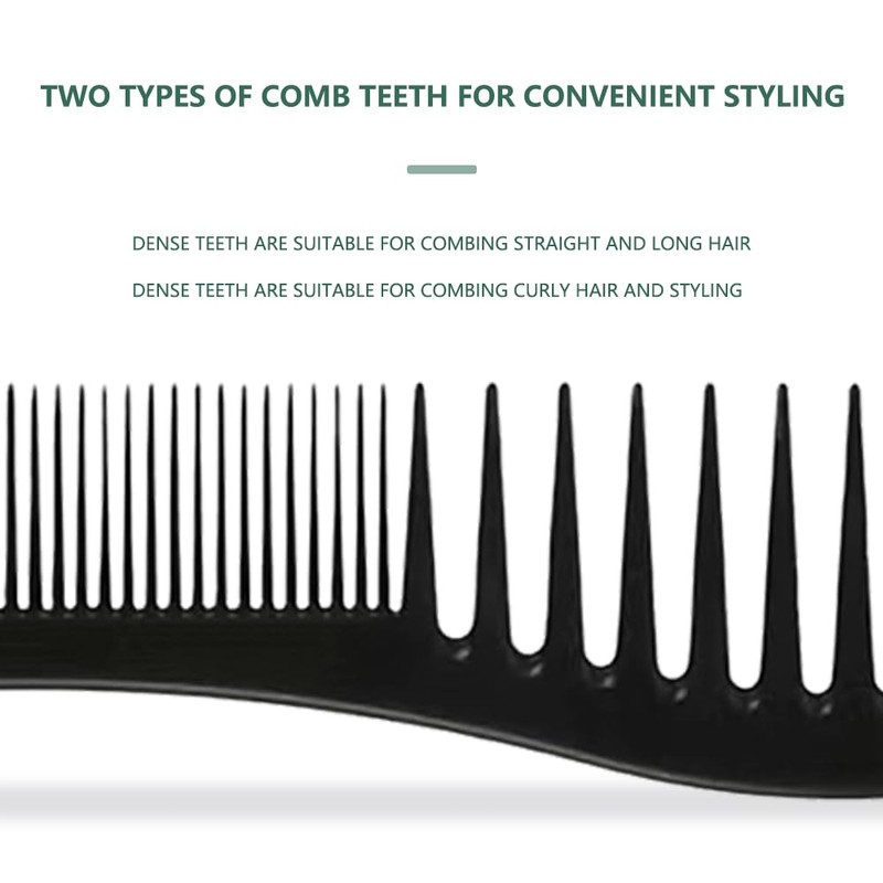 Combs, Pack of 2 Hair Combs, Wide Tooth Comb, Hair