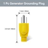 HARSKIYER 1 Pack Neutral Ground Bonding Plug for Portable Inverter