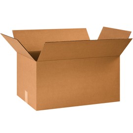 BOX USA 24x14x12 Corrugated Boxes, Large, 24L x 14W x 12H, Pack of 20 | Shipping, Packaging, Moving, Storage Box for Home or Business, Strong Wholesale Bulk Boxes
