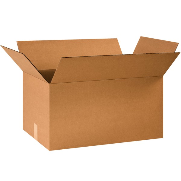 BOX USA 24x14x12 Corrugated Boxes, Large, 24L x 14W x