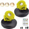 Wireless LED Indoor Spotlight, Rechargeable Uplights Battery Powered Picture Lights
