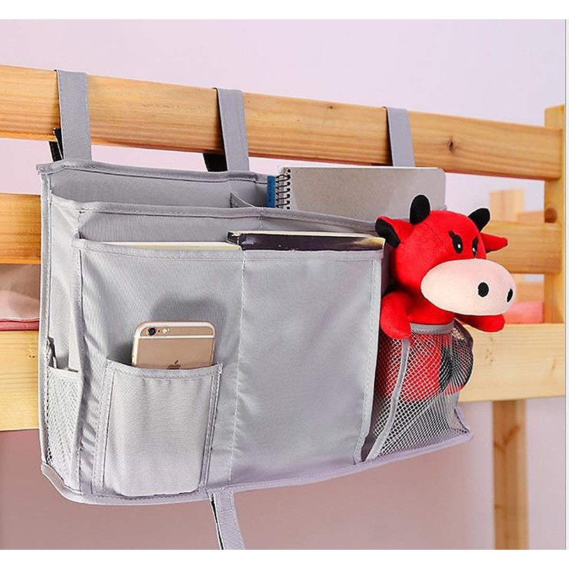 Sugaroom Bedside Storage Caddy, Bunk Bed Organizer Bed Storage Pocket