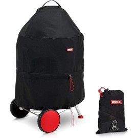 BARTSTR BBQ Grill Cover Heavy Duty, Weatherproof, UV-Protected Up 28” Diameter(S1345