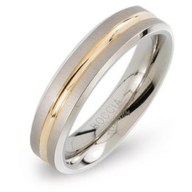 Boccia Titanium Ring Wedding Titanium Ring 0144-02 - Circuit: 62 mm sBT0576-62 Brand, Estándar, Non-Precious Metal, No Gemstone, Non-precious metal, No Gemstone