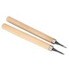 KooingTech Wood Carving Tools, Wood Carving Knife, 4PCS Stamp Making