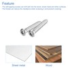 uxcell Hex Socket Self Tapping Screws, M3 x 20mm 304