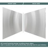 30" x 23.4"Stainless Steel Stove Backsplash Splatter Protecter， Range Hood