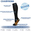 CHARMKING Compression Socks for Women & Men Circulation 8 Pairs