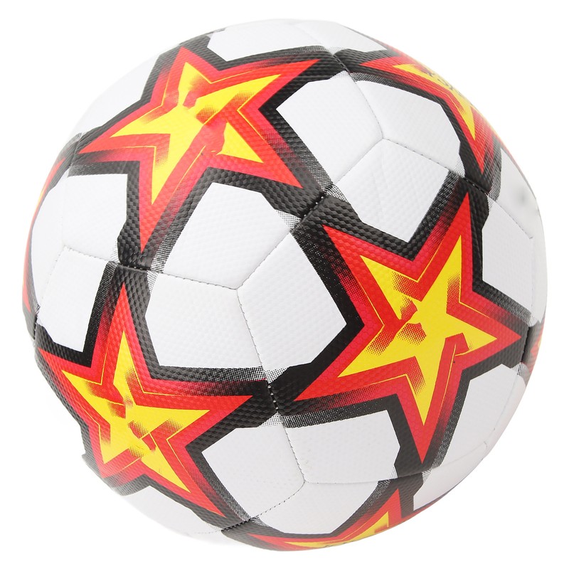 Sports Soccer Balls Size 5 PU Star Pattern Traditional Soccer