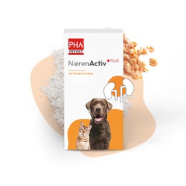 PHA Kidney Activ Plus for Dogs and Cats, Supports Kidney Function, Kidney Health of Dogs and Cats, Food Supplement Powder 60 g